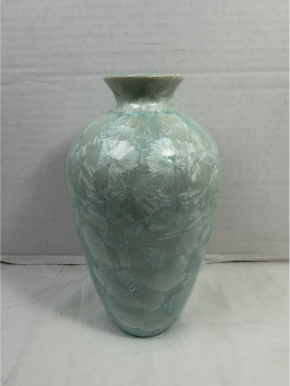 Jon Price Studio Art Pottery Crystalline Glaze Vase Signed California Ceramic